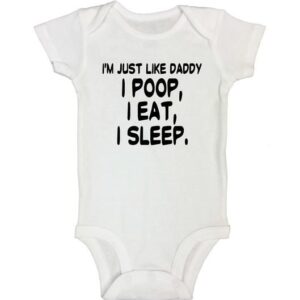 I'm just like Daddy Babygrow