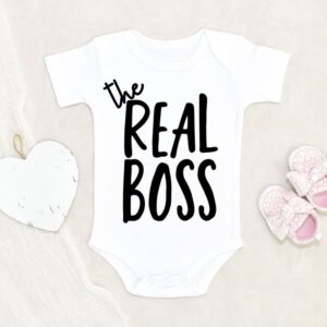 The Real Boss Babygrow