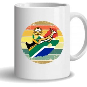 Springbok Map Mug
