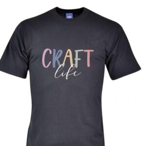 Craft Life Black T-shirt