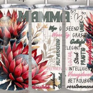 Mamma with Proteas 20oz Tumbler
