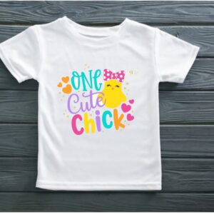 One Cute Chick White T-shirt