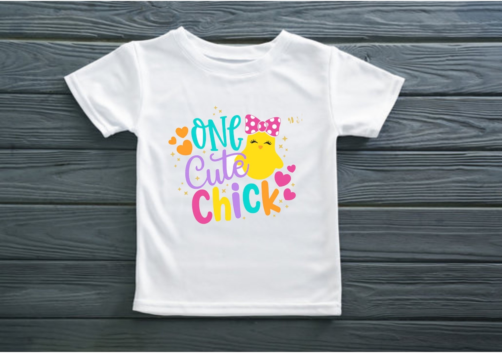 One Cute Chick White T-shirt