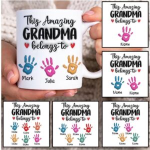 This amazing Grandma belongs to mug