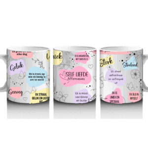 Self Liefde Affirmations mug