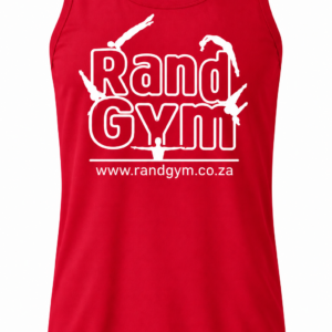 Rand Gym Red All Star Vest